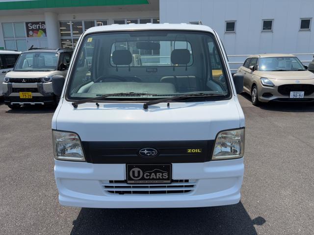 サンバートラック ＴＢ　４ＷＤ　ＭＴ　エアコン　運転席エアバッグ（4枚目）