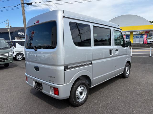 エブリイ ＰＡリミテッド　４ＷＤ　ＣＶＴ　衝突被害軽減システム　クリアランスソナー　レーンアシスト　両側スライドドア　キーレスエントリー　アイドリングストップ　オートライト　盗難防止システム　ＡＢＳ　ＥＳＣ　エアコン（3枚目）