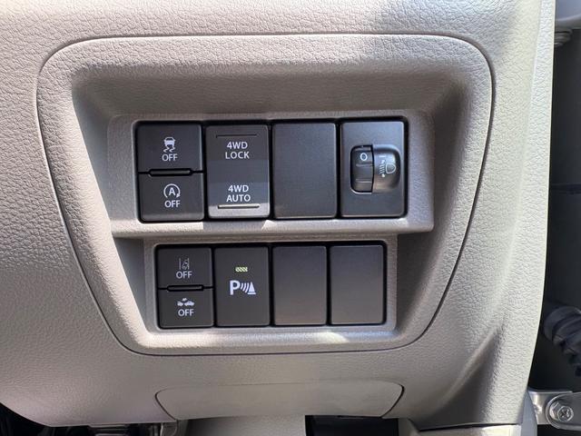 エブリイ ＰＡリミテッド　４ＷＤ　ＣＶＴ　衝突被害軽減システム　クリアランスソナー　レーンアシスト　両側スライドドア　キーレスエントリー　アイドリングストップ　オートライト　盗難防止システム　ＡＢＳ　ＥＳＣ　エアコン（19枚目）