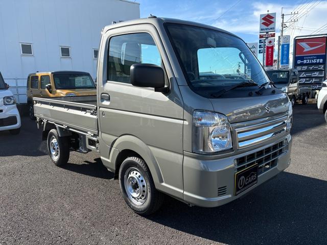 キャリイトラック ＫＣエアコン・パワステ農繁仕様　４ＷＤ　５ＭＴ　クリアランスソナー　キーレスエントリー　アイドリングストップ　オートライト　ＥＳＣ　エアコン　パワーウィンドウ　運転席エアバッグ　助手席エアバッグ（5枚目）