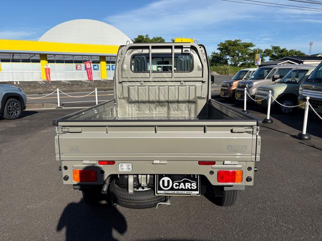 キャリイトラック ＫＣエアコン・パワステ農繁仕様　４ＷＤ　５ＭＴ　クリアランスソナー　キーレスエントリー　アイドリングストップ　オートライト　ＥＳＣ　エアコン　パワーウィンドウ　運転席エアバッグ　助手席エアバッグ（7枚目）