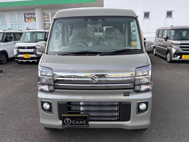 エブリイワゴン ＰＺターボスペシャル　４ＷＤ　ＣＶＴ　ハイルーフ　オートステップ　両側電動スライドドア　クリアランスソナー　レーンアシスト　オートライト　ＬＥＤヘッドランプ　スマートキー　電動格納ミラー　シートヒーター（4枚目）