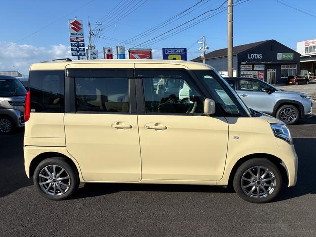 スペーシア Ｇ　車検２年　スマートキー　アイドリングストップ　電動格納ミラー　シートヒーター　ベンチシート　ＣＶＴ　盗難防止システム　ＡＢＳ　ＣＤ　ＵＳＢ　ミュージックプレイヤー接続可　Ｂｌｕｅｔｏｏｔｈ（6枚目）