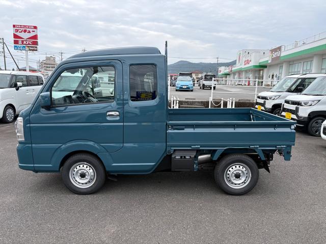 スーパーキャリイ Ｘ　２ＷＤ　ＡＴ　軽トラック　三方開　衝突被害軽減システム　クリアランスソナー　レーンアシスト　キーレスエントリー　アイドリングストップ　電動格納ミラー　オートライト　ＥＳＣ　エアコン　パワーウィンドウ（9枚目）