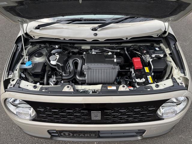 アルトラパン ハイブリッドＧ　クリアランスソナー　レーンアシスト　衝突被害軽減システム　オートライト　スマートキー　アイドリングストップ　電動格納ミラー　シートヒーター　ベンチシート　ＣＶＴ　盗難防止システム　ＡＢＳ　ＥＳＣ（41枚目）