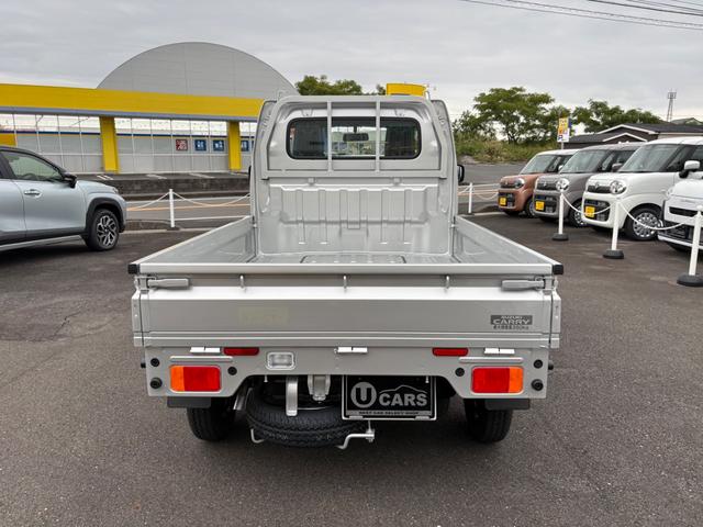 キャリイトラック KCエアコン・パワステ 4WD AT クリアランスソナー キーレスエントリー アイドリングストップ オートライト ESC エアコン パワーウィンドウ 運転席エアバッグ 助手席エアバッグ(7枚目)