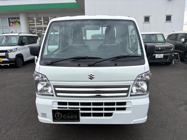 キャリイトラック ＫＣエアコン・パワステ農繁仕様　４ＷＤ　５ＭＴ　クリアランスソナー　キーレスエントリー　アイドリングストップ　オートライト　ＥＳＣ　エアコン　パワーステアリング　パワーウィンドウ（4枚目）