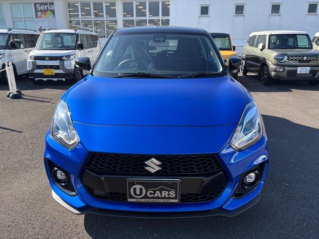 スイフトスポーツ ZC33S ファイナルエディション クリアランスソナー オートクルーズコントロール レーンアシスト 衝突被害軽減システム アルミホイール オートライト LEDヘッドランプ スマートキー 電動格納ミラー シートヒーター MT(4枚目)