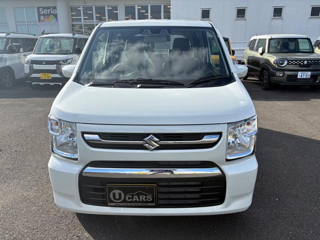 ワゴンR FX 5MT クリアランスソナー レーンアシスト 衝突被害軽減システム オートライト スマートキー 電動格納ミラー シートヒーター MT 盗難防止システム ABS ESC 衝突安全ボディ エアコン(4枚目)