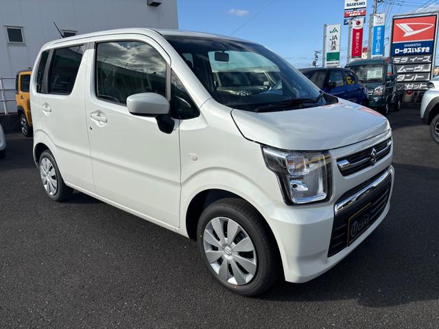 ワゴンR FX 5MT クリアランスソナー レーンアシスト 衝突被害軽減システム オートライト スマートキー 電動格納ミラー シートヒーター MT 盗難防止システム ABS ESC 衝突安全ボディ エアコン(5枚目)