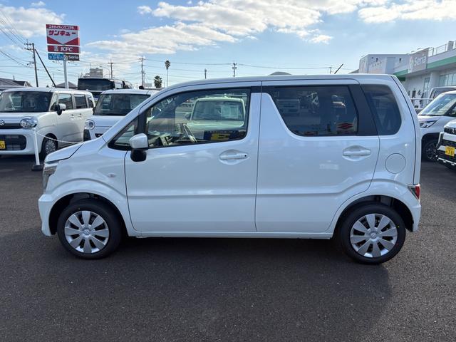 ワゴンR FX 5MT クリアランスソナー レーンアシスト 衝突被害軽減システム オートライト スマートキー 電動格納ミラー シートヒーター MT 盗難防止システム ABS ESC 衝突安全ボディ エアコン(9枚目)