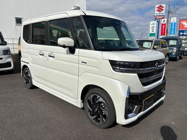 スペーシアカスタム ハイブリッドXS 全周囲カメラ 両側電動スライドドア ナビ TV クリアランスソナー オートクルーズコントロール レーンアシスト 衝突被害軽減システム オートライト LEDヘッドランプ スマートキー(5枚目)