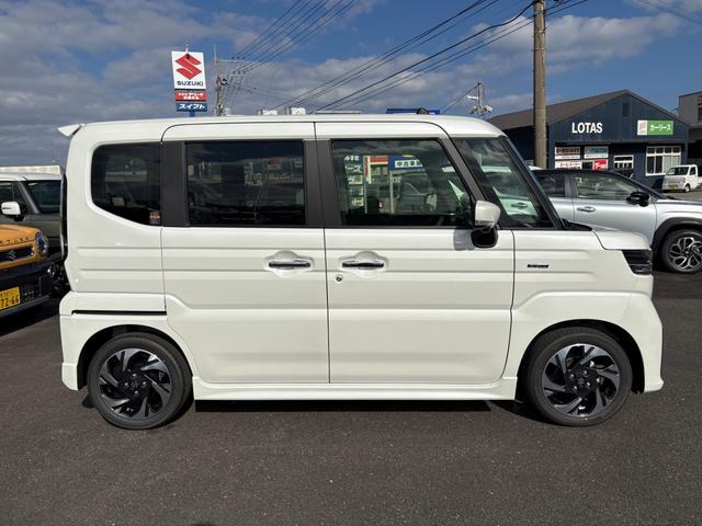 スペーシアカスタム ハイブリッドXS 全周囲カメラ 両側電動スライドドア ナビ TV クリアランスソナー オートクルーズコントロール レーンアシスト 衝突被害軽減システム オートライト LEDヘッドランプ スマートキー(6枚目)