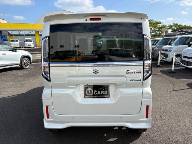 スペーシアカスタム ハイブリッドXS 全周囲カメラ 両側電動スライドドア ナビ TV クリアランスソナー オートクルーズコントロール レーンアシスト 衝突被害軽減システム オートライト LEDヘッドランプ スマートキー(7枚目)