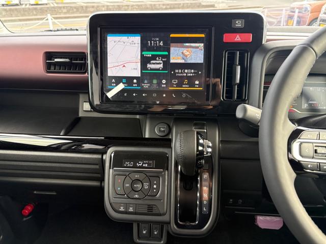 スペーシアカスタム ハイブリッドXS 全周囲カメラ 両側電動スライドドア ナビ TV クリアランスソナー オートクルーズコントロール レーンアシスト 衝突被害軽減システム オートライト LEDヘッドランプ スマートキー(25枚目)