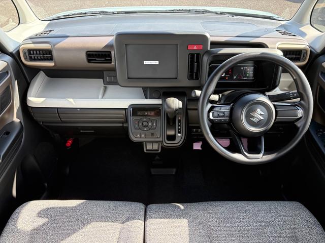 スペーシア ハイブリッドG 届け出済み未使用車 両側スライドドア クリアランスソナー レーンアシスト 衝突被害軽減システム オートライト LEDヘッドランプ スマートキー アイドリングストップ 電動格納ミラー ベンチシート(2枚目)