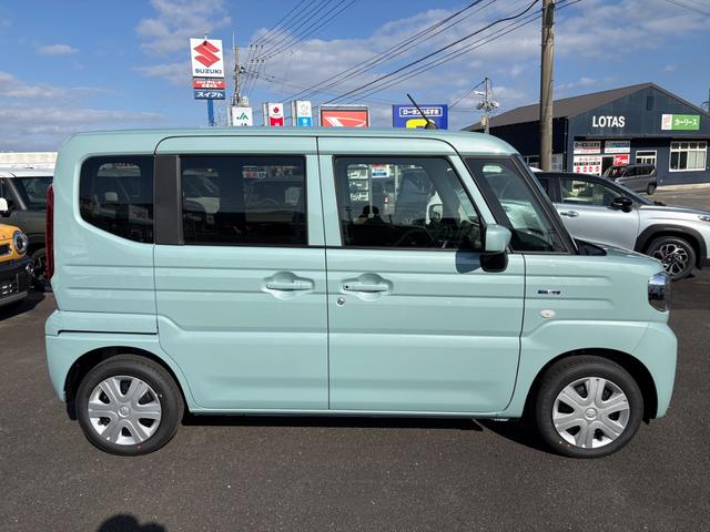スペーシア ハイブリッドG 届け出済み未使用車 両側スライドドア クリアランスソナー レーンアシスト 衝突被害軽減システム オートライト LEDヘッドランプ スマートキー アイドリングストップ 電動格納ミラー ベンチシート(6枚目)
