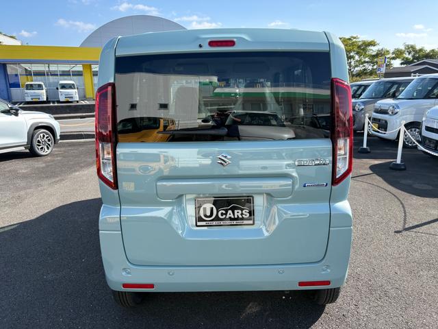 スペーシア ハイブリッドG 届け出済み未使用車 両側スライドドア クリアランスソナー レーンアシスト 衝突被害軽減システム オートライト LEDヘッドランプ スマートキー アイドリングストップ 電動格納ミラー ベンチシート(7枚目)