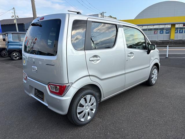 ワゴンR FX クリアランスソナー レーンアシスト 衝突被害軽減システム オートライト スマートキー 電動格納ミラー シートヒーター ベンチシート CVT 盗難防止システム ABS ESC CD(3枚目)