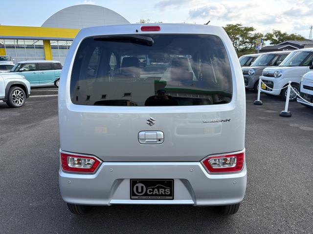 ワゴンR FX クリアランスソナー レーンアシスト 衝突被害軽減システム オートライト スマートキー 電動格納ミラー シートヒーター ベンチシート CVT 盗難防止システム ABS ESC CD(7枚目)