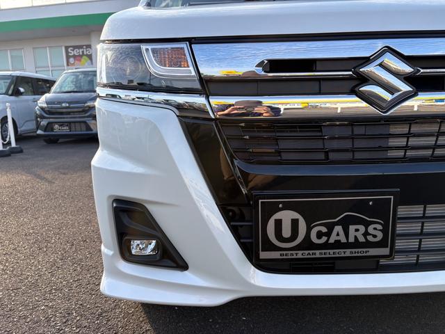 ワゴンRカスタムZ ハイブリッドZX クリアランスソナー オートクルーズコントロール レーンアシスト 衝突被害軽減システム オートライト LEDヘッドランプ スマートキー アイドリングストップ 電動格納ミラー シートヒーター ベンチシート(10枚目)