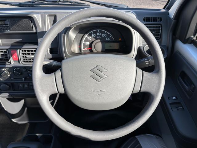 キャリイトラック KCエアコン・パワステ農繁仕様 4WD 5MT クリアランスソナー キーレスエントリー アイドリングストップ オートライト ESC エアコン パワーステアリング パワーウィンドウ 運転席エアバッグ 助手席エアバッグ(24枚目)