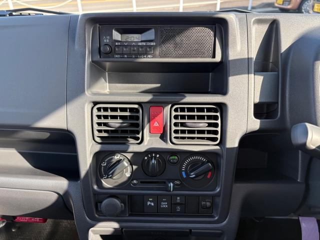 キャリイトラック KCエアコン・パワステ農繁仕様 4WD 5MT クリアランスソナー キーレスエントリー アイドリングストップ オートライト ESC エアコン パワーステアリング パワーウィンドウ 運転席エアバッグ 助手席エアバッグ(28枚目)