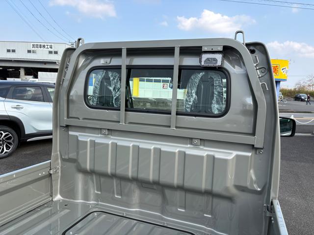 キャリイトラック ＫＸ　４ＷＤ　ＡＴ　軽トラック　三方開　衝突被害軽減システム　クリアランスソナー　レーンアシスト　キーレスエントリー　アイドリングストップ　電動格納ミラー　オートライト　ＥＳＣ　エアコン　パワーウィンドウ（13枚目）