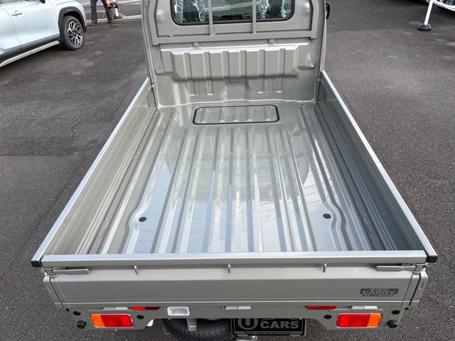 キャリイトラック ＫＸ　４ＷＤ　ＡＴ　軽トラック　三方開　衝突被害軽減システム　クリアランスソナー　レーンアシスト　キーレスエントリー　アイドリングストップ　電動格納ミラー　オートライト　ＥＳＣ　エアコン　パワーウィンドウ（16枚目）