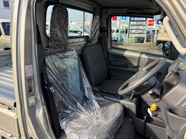 キャリイトラック ＫＸ　４ＷＤ　ＡＴ　軽トラック　三方開　衝突被害軽減システム　クリアランスソナー　レーンアシスト　キーレスエントリー　アイドリングストップ　電動格納ミラー　オートライト　ＥＳＣ　エアコン　パワーウィンドウ（23枚目）
