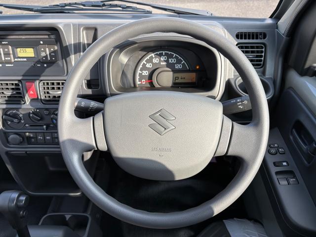 キャリイトラック ＫＸ　４ＷＤ　ＡＴ　軽トラック　三方開　衝突被害軽減システム　クリアランスソナー　レーンアシスト　キーレスエントリー　アイドリングストップ　電動格納ミラー　オートライト　ＥＳＣ　エアコン　パワーウィンドウ（25枚目）