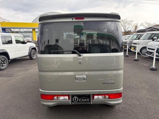 エブリイワゴン ＰＺターボスペシャル　４ＷＤ　標準ルーフ　バックカメラ　両側電動スライドドア　クリアランスソナー　レーンアシスト　衝突被害軽減システム　オートライト　ＬＥＤヘッドランプ　スマートキー　アイドリングストップ　電動格納ミラー（7枚目）