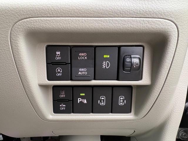 エブリイワゴン ＰＺターボスペシャル　４ＷＤ　標準ルーフ　バックカメラ　両側電動スライドドア　クリアランスソナー　レーンアシスト　衝突被害軽減システム　オートライト　ＬＥＤヘッドランプ　スマートキー　アイドリングストップ　電動格納ミラー（21枚目）