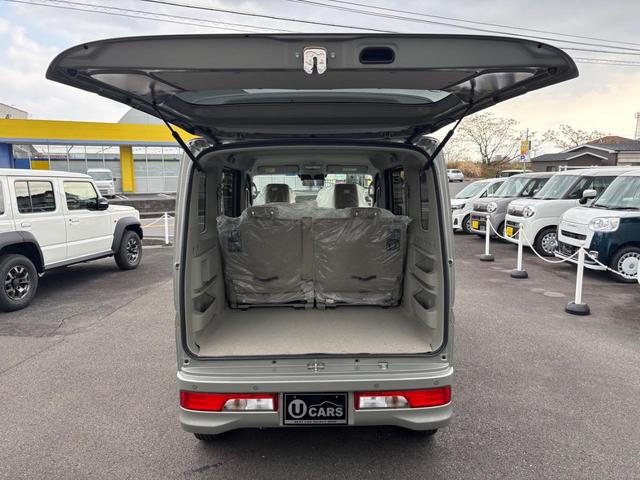 エブリイワゴン ＰＺターボスペシャル　４ＷＤ　標準ルーフ　バックカメラ　両側電動スライドドア　クリアランスソナー　レーンアシスト　衝突被害軽減システム　オートライト　ＬＥＤヘッドランプ　スマートキー　アイドリングストップ　電動格納ミラー（38枚目）