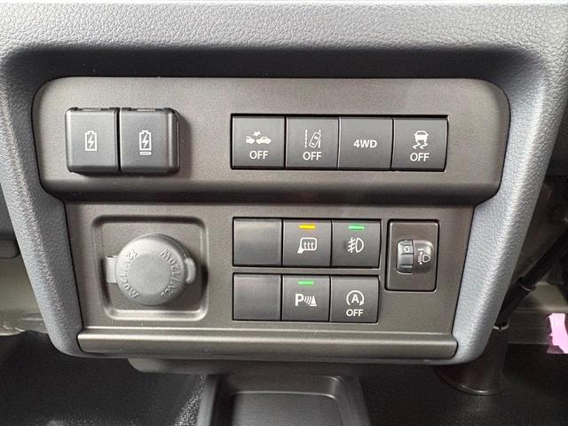 スーパーキャリイ Ｘ　４ＷＤ　４ＡＴ　衝突被害軽減システム　クリアランスソナー　レーンアシスト　キーレスエントリー　アイドリングストップ　電動格納ミラー　オートライト　ＥＳＣ　エアコン　パワーウィンドウ（32枚目）