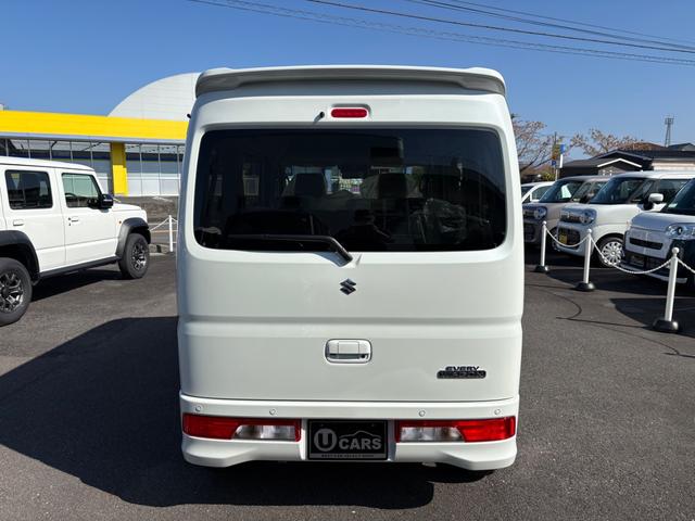 エブリイワゴン ＰＺターボスペシャル　４ＷＤ　ハイルーフ　バックカメラ　両側電動スライドドア　クリアランスソナー　レーンアシスト　衝突被害軽減システム　オートライト　ＬＥＤヘッドランプ　スマートキー　　電動格納ミラー　シートヒーター（7枚目）