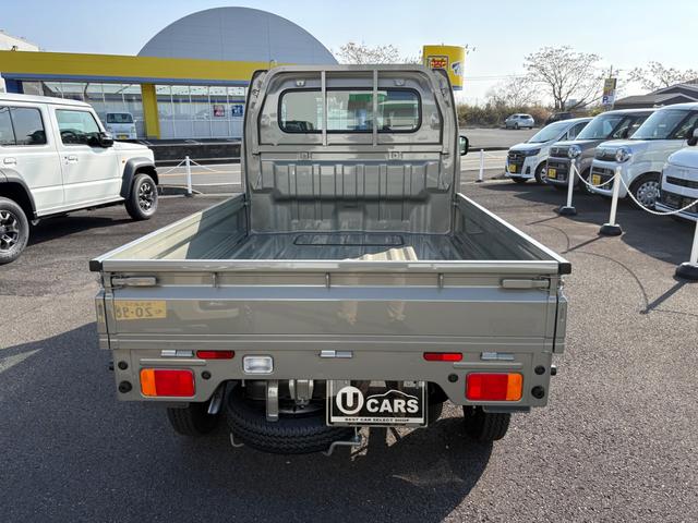 キャリイトラック ＫＣ　軽トラック　ＡＴ　２ＷＤ　衝突被害軽減システム　クリアランスソナー　レーンアシスト　キーレスエントリー　アイドリングストップ　オートライト　ＥＳＣ　エアコン　パワーウィンドウ　運転席エアバッグ（7枚目）