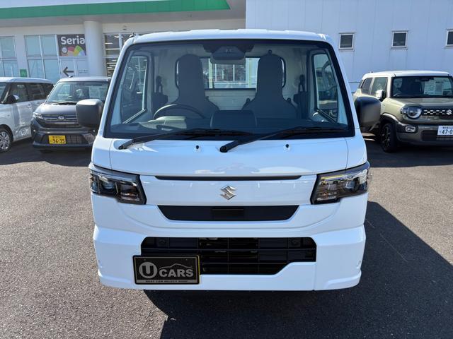 キャリイトラック ＫＣ　軽トラック　２ＷＤ　ＡＴ　衝突被害軽減システム　クリアランスソナー　レーンアシスト　キーレスエントリー　アイドリングストップ　オートライト　ＥＳＣ　エアコン　パワーウィンドウ　運転席エアバッグ（4枚目）