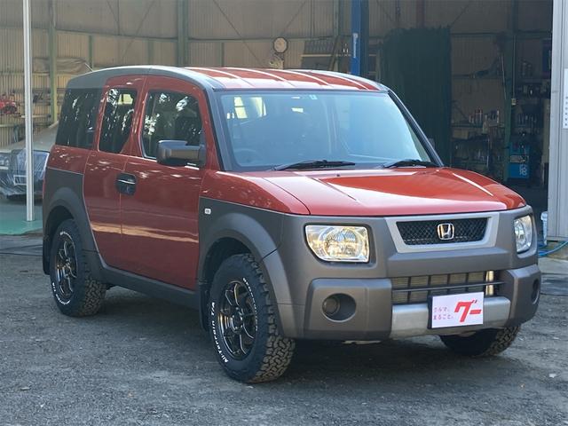 エレメント ベースグレード　４ＷＤ　ＥＴＣ　ナビ　ＨＩＤ　アルミホイール　キーレスエントリー　電動ミラー　ＡＴ　盗難防止システム　衝突安全ボディ　ＣＤ　フルフラット　ＡＢＳ　エアコン　パワーステアリング　パワーウィンドウ（13枚目）