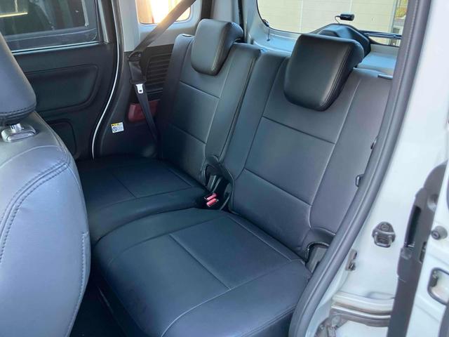 スペーシア ハイブリッドＸ　バックカメラ　両側電動スライドドア　ナビ　ＴＶ　クリアランスソナー　レーンアシスト　衝突被害軽減システム　オートライト　スマートキー　アイドリングストップ　電動格納ミラー　シートヒーター　ベンチシート（23枚目）