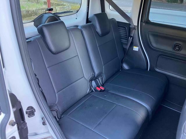 スペーシア ハイブリッドＸ　バックカメラ　両側電動スライドドア　ナビ　ＴＶ　クリアランスソナー　レーンアシスト　衝突被害軽減システム　オートライト　スマートキー　アイドリングストップ　電動格納ミラー　シートヒーター　ベンチシート（24枚目）