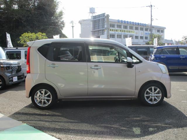 ムーヴ X 社外ナビ 純正14W プッシュスタート 横滑り(4枚目)