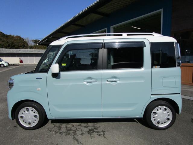 スペーシア ハイブリッドX パナソニックナビ フルセグTV Bluetooth レーダーブレーキサポート 運転席シートヒーター プッシュスタート 両側パワースライドドア(5枚目)