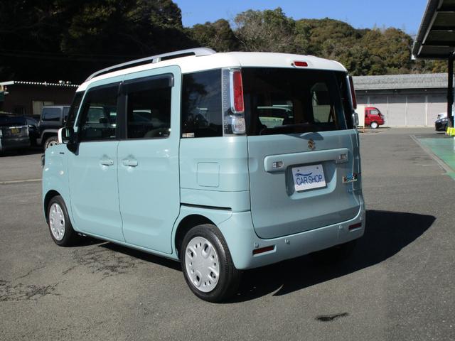 スペーシア ハイブリッドX パナソニックナビ フルセグTV Bluetooth レーダーブレーキサポート 運転席シートヒーター プッシュスタート 両側パワースライドドア(9枚目)