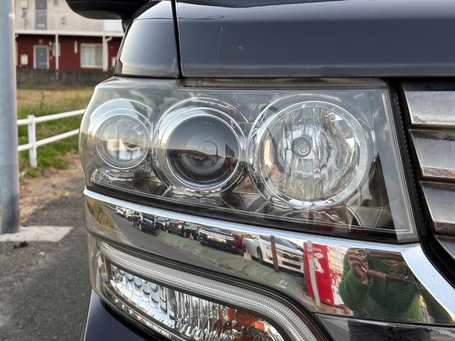 N-BOXカスタム G・Aパッケージ 両側スライド・片側電動 ナビ TV 衝突被害軽減システム オートライト HID スマートキー アイドリングストップ 電動格納ミラー ベンチシート CVT 盗難防止システム ABS ESC CD(38枚目)