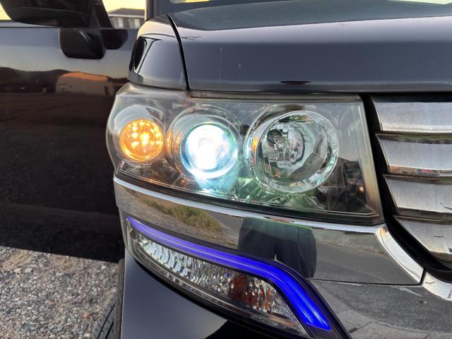 N-BOXカスタム G・Aパッケージ 両側スライド・片側電動 ナビ TV 衝突被害軽減システム オートライト HID スマートキー アイドリングストップ 電動格納ミラー ベンチシート CVT 盗難防止システム ABS ESC CD(46枚目)