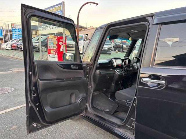 N-BOXカスタム G・Aパッケージ 両側スライド・片側電動 ナビ TV 衝突被害軽減システム オートライト HID スマートキー アイドリングストップ 電動格納ミラー ベンチシート CVT 盗難防止システム ABS ESC CD(48枚目)