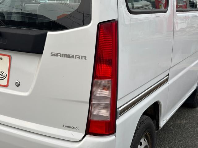 サンバーバン ＶＢ　ＡＴ　両側スライドドア　エアコン　運転席エアバッグ　助手席エアバッグ（31枚目）