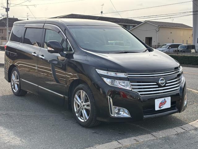 エルグランド ２５０ハイウェイスター　ＥＴＣ　全周囲カメラ　ナビ　ＴＶ　クリアランスソナー　両側電動スライドドア　オートライト　ＨＩＤ　スマートキー　電動格納ミラー　３列シート　ＣＶＴ　アルミホイール　ＣＤ　ミュージックプレイヤー接続可（13枚目）