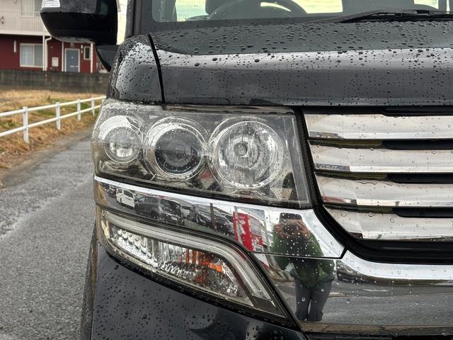 Ｎ－ＢＯＸカスタム Ｇ・Ｌパッケージ　ドライブレコーダー　バックカメラ　両側スライド・片側電動　ナビ　ＴＶ　オートライト　ＨＩＤ　スマートキー　アイドリングストップ　電動格納ミラー　ベンチシート　ＣＶＴ　盗難防止システム　ＡＢＳ　ＥＳＣ（34枚目）